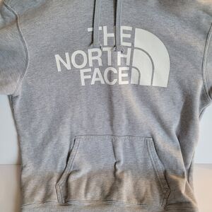 The North Face Gray Logo Hoodie
